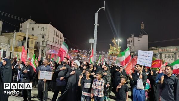  میدان شهدا میناب میزبان قلب‌های بیدار