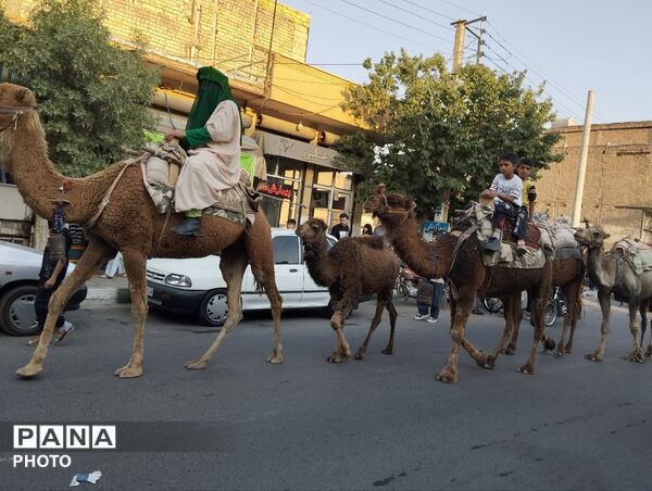 نمایش بازسازی واقعه غدیر در محله شیخ آباد قم