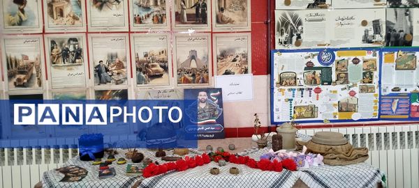 برگزاری جشن مدرسه‌ای «ایران‌مون» در دبیرستان ام‌البنین بیرانوند