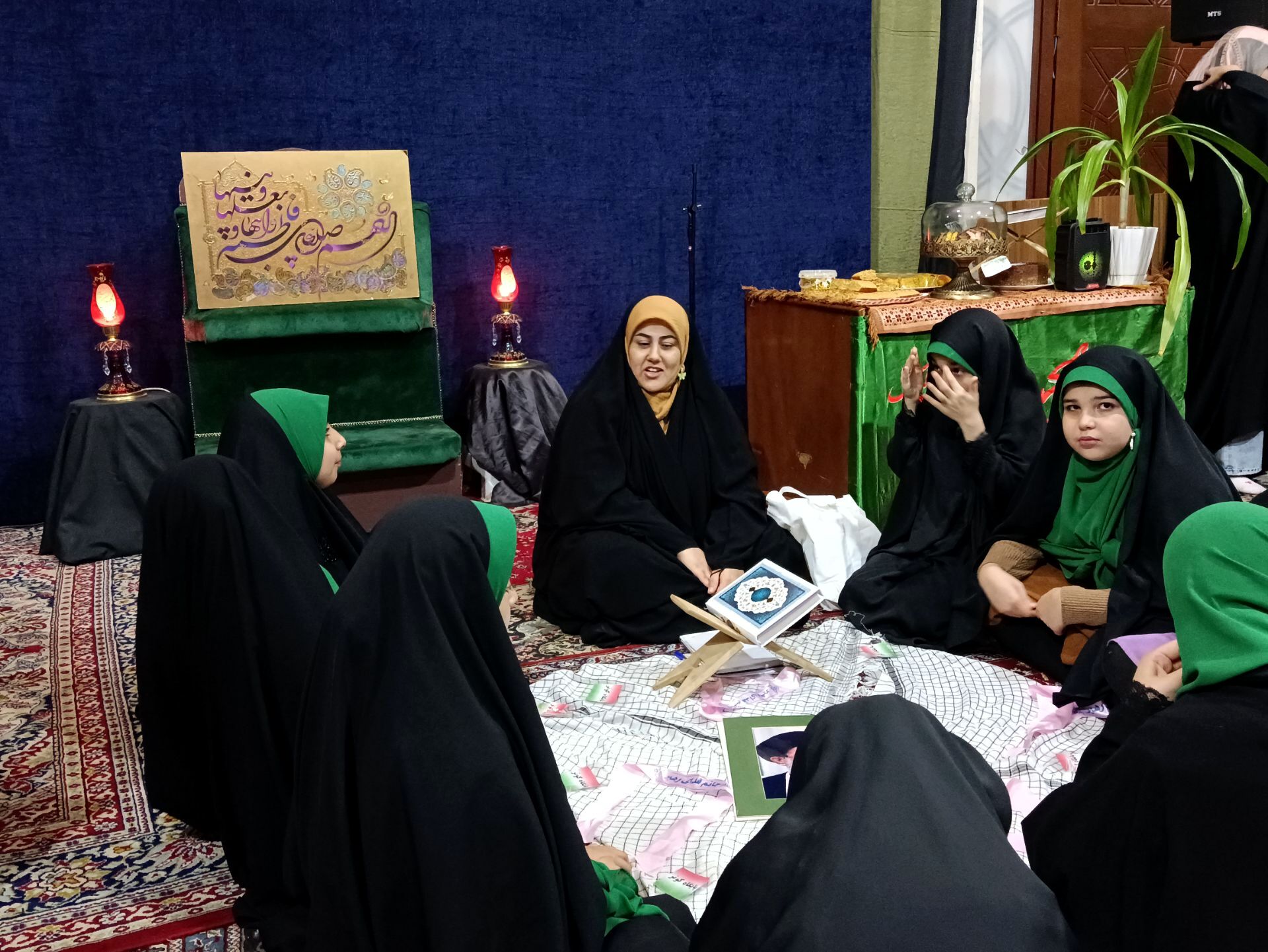 ولادت حضرت فاطمه زهرا (س) در حسینیه ثارالله ملایر
