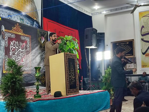 یادواره شهید محمدحسین عزیز آبادی در مسجد محمد رسول الله نیشابور