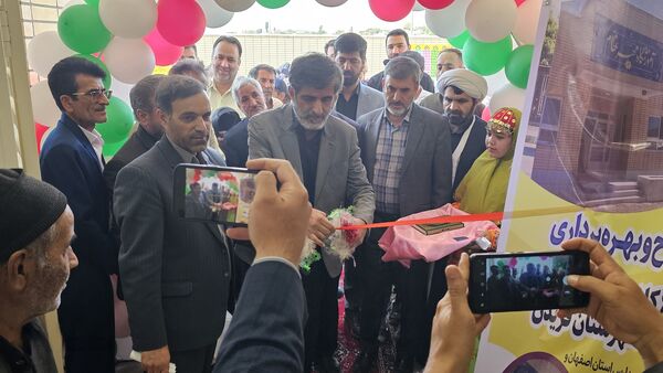  آیین افتتاح مدرسه 6 کلاسه مهر عظام روستای گنجه