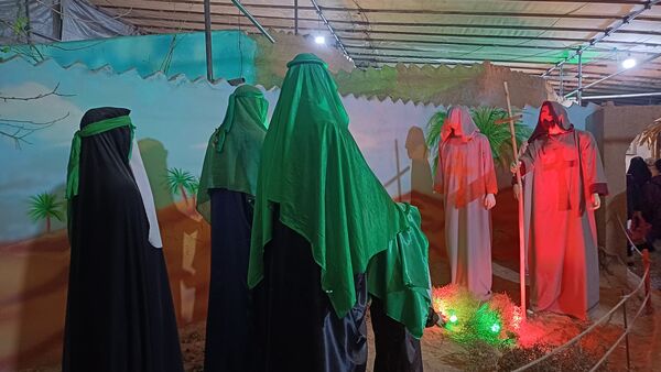 افتتاح دهمین سوگواره فاطمی کوچه‌های بنی‌هاشم همزمان با ایام فاطمیه در شهرستان ورامین