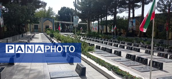 مراسم یادواره شهدای نیشابور درجوار آرامگاه فضل بن شاذان