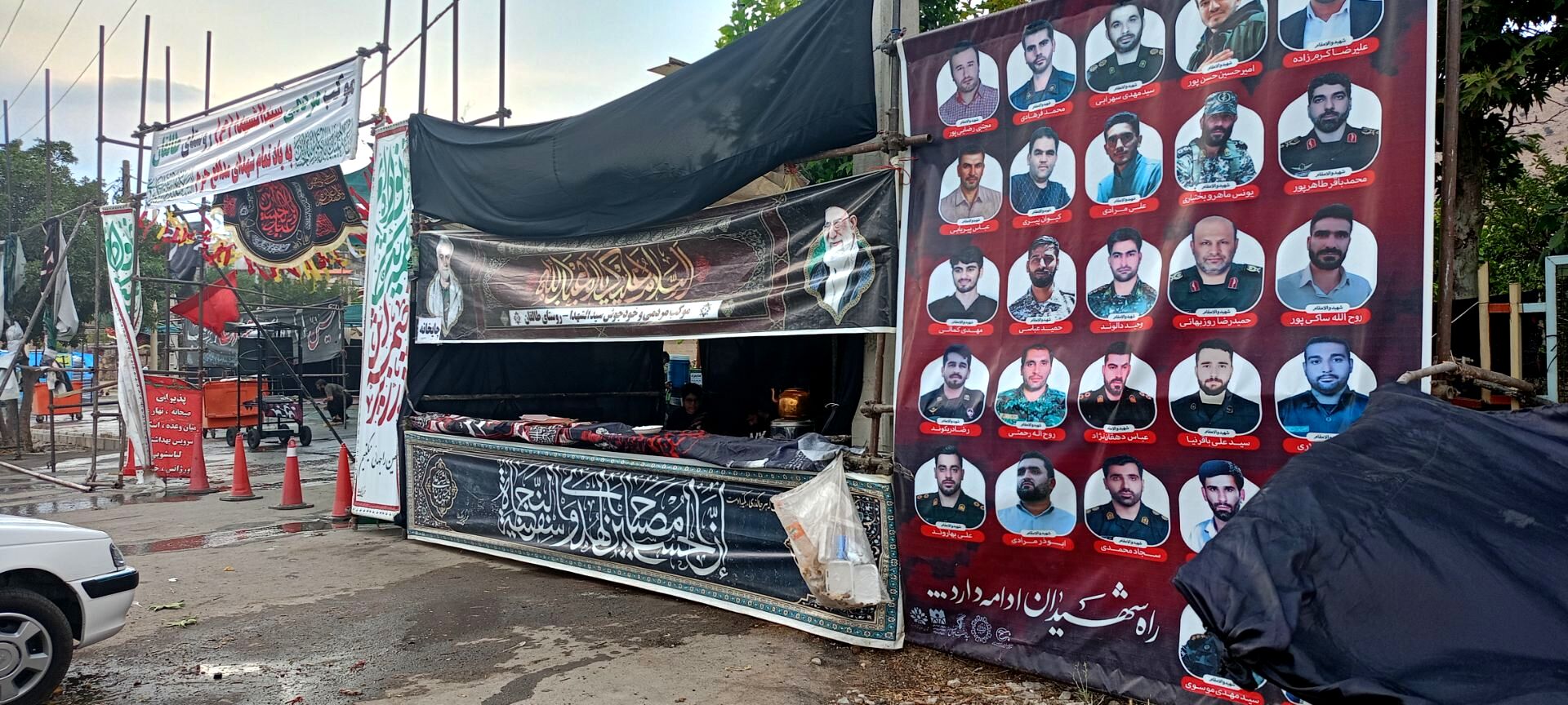 موکب‌های خرم‌آباد، پلی از ارادت تا کربلا برای زوار اربعین