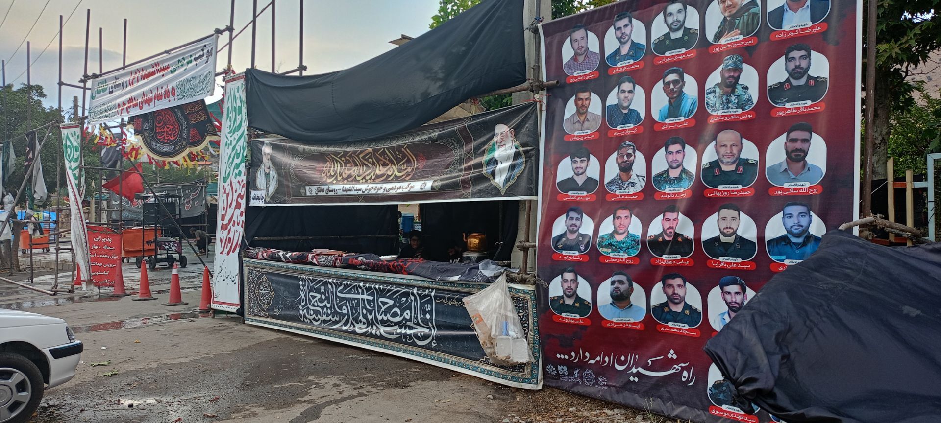 موکب‌های خرم‌آباد، پلی از ارادت تا کربلا برای زوار اربعین