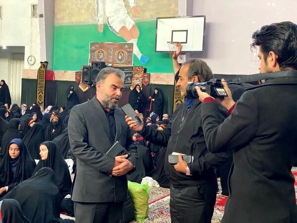 آیین سوگواری شهادت حضرت فاطمه الزهرا (س) در سالن مالک اشتر ناحیه یک مشهد 