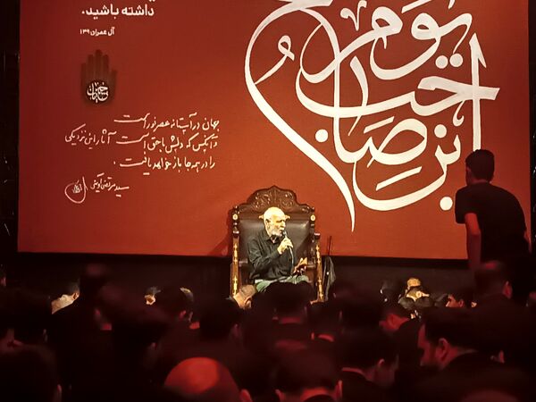 شب پنجم عزاداری در هیئت انصارالحسین نیشابور 
