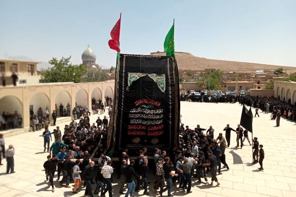 جلوه‌هایی از عزاداری مردم بنادکوک در روز شهادت امام رضا(ع)