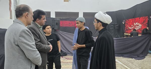 بازدید مدیر آموزش‌وپرورش شهرستان بافق از اعتکاف دانش‌آموزان