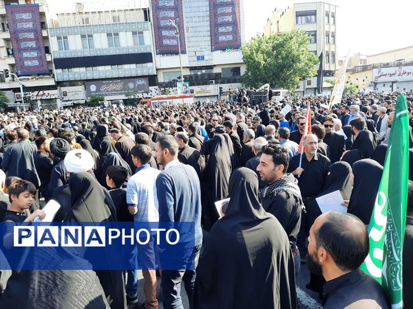 وداع با سید الشهدا خدمت