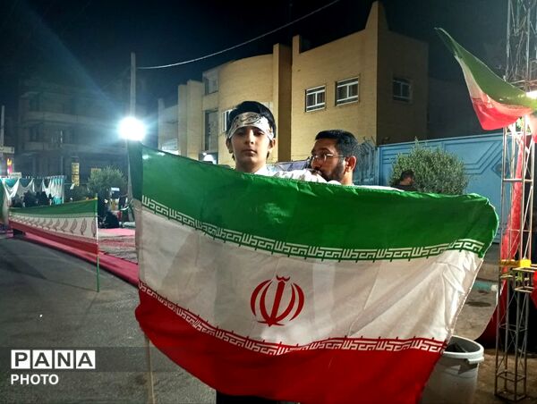 موکب دانش‌آموزی محله امامشهر یزد