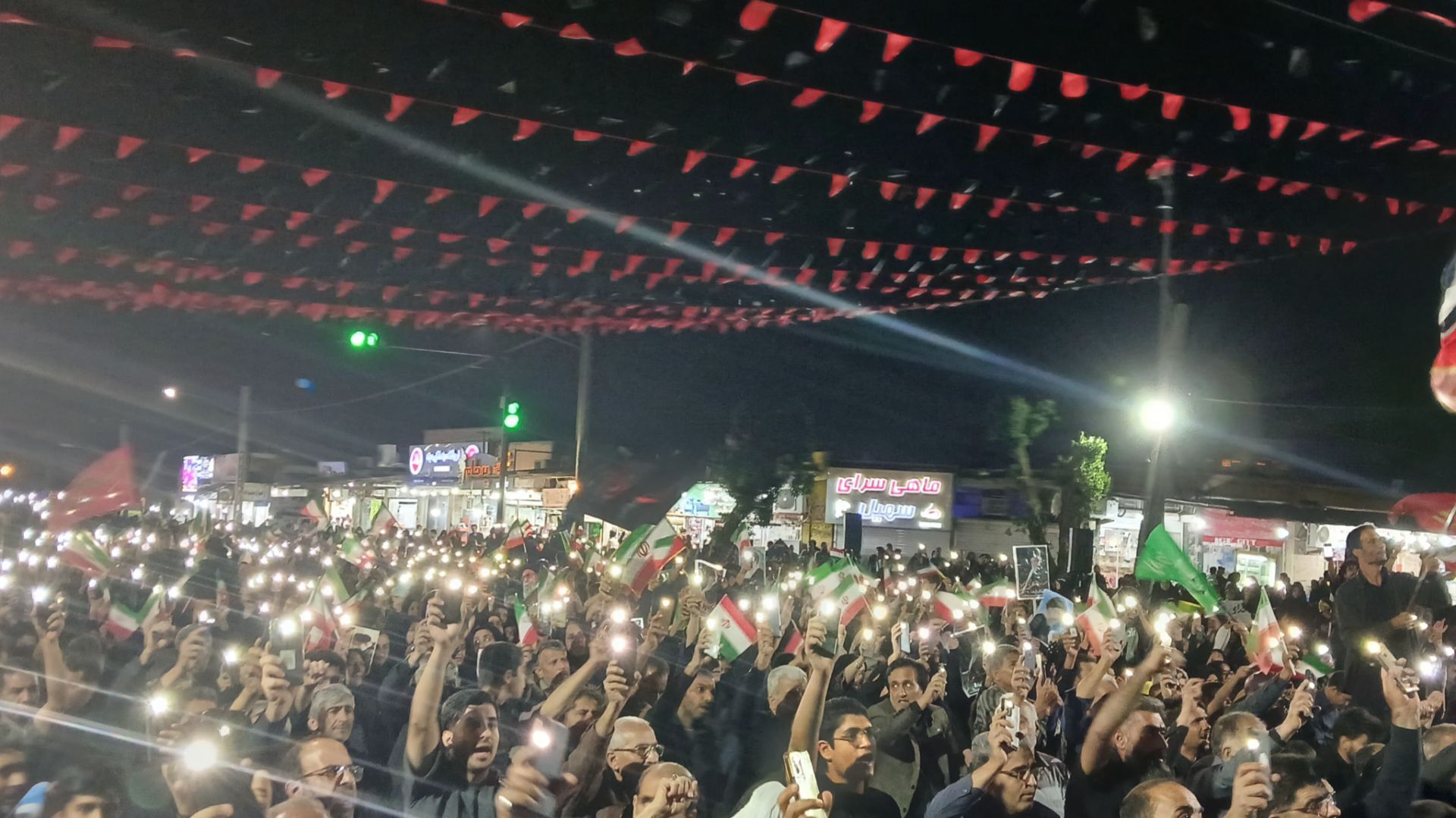 جیرفت در سوگ رهبر
