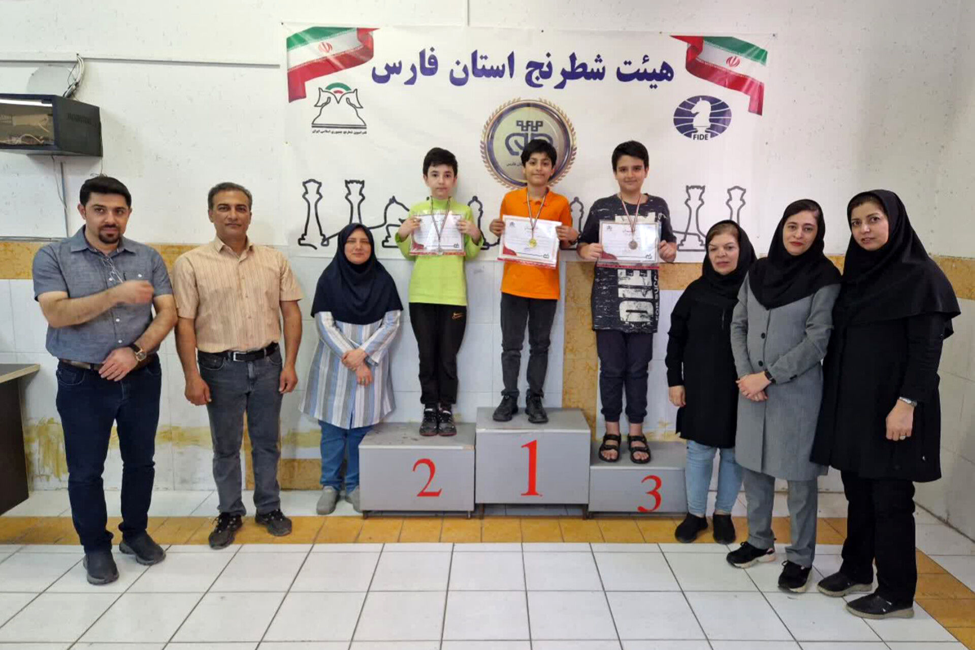 برگزاری مسابقات شطرنج استان فارس