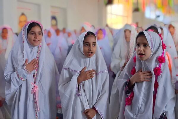 جشن تکلیف دانش‌آموزان دختر شهرستان باشت 
