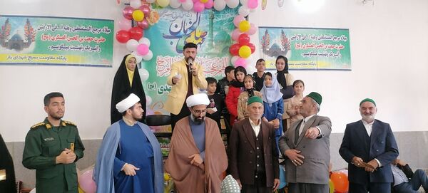 جشن میلاد با سعادت منجی عالم بشریت حضرت مهدی عجل الله در مهدیه شهر بار نیشابور 