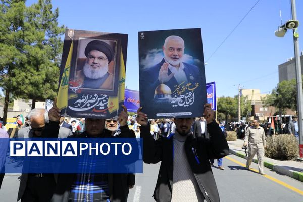 راهپیمایی روز قدس در خراسان جنوبی