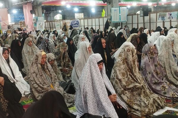 مراسم آیین عبادی سیاسی نماز جمعه بهارستان 2