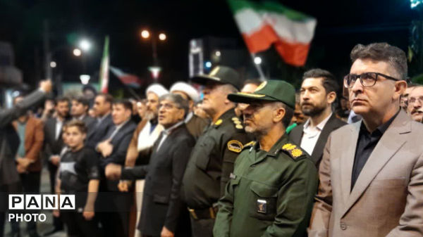 نود و نهمین تجمع اقتدار و ایستادگی در کوهدشت