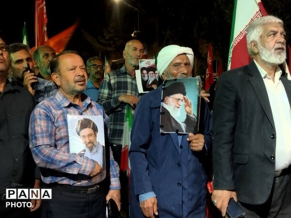 اجتماعات شبانه مردم شهرستان نیشابور بار دگر در قاب پانا 