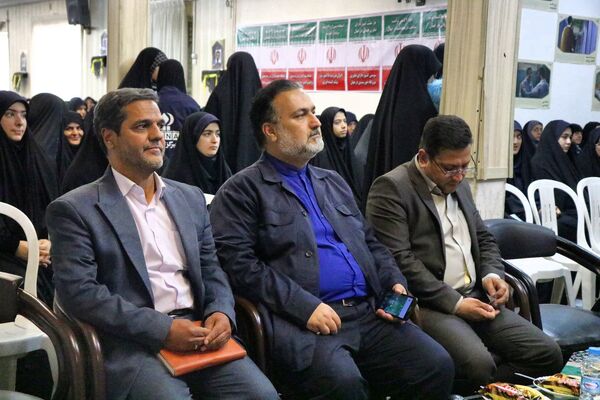 یادواره شهدای علم در دبیرستان شاهد مشهد