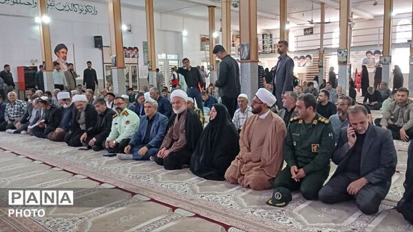 مراسم گرامیداشت رهبر شهید انقلاب در شهرستان دهگلان
