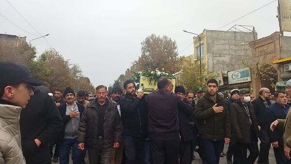 تشییع شهید گمنام در نیشابور 