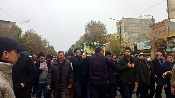 تشییع شهید گمنام در نیشابور 
