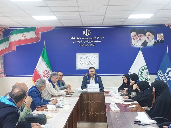 نشست هم‌اندیشی روسای سازمان دانش‌آموزی استان خراسان شمالی