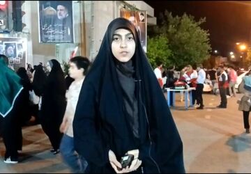 روایت حضور مادران و فرزندان در تجمعات شبانه