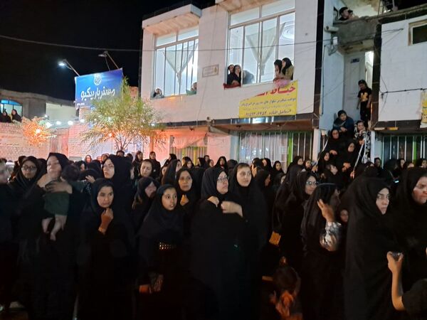 اجتماع بزرگ هیئت دهستان بزرگ رزق‌آباد شهرستان کاشمر 