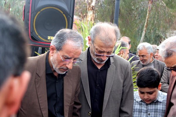 مراسم تشییع مادر شهید «حسین بی‌تا» در قم