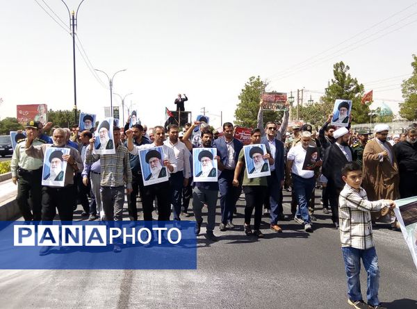 محکومیت ترور شهید اسماعیل هنیه توسط مردم تربت جام 