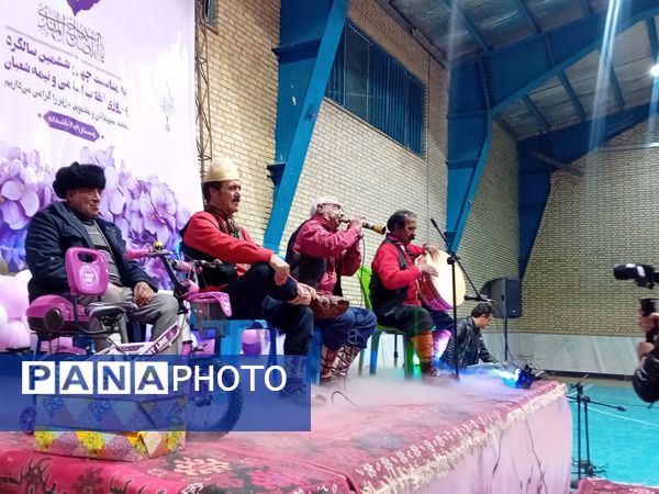 برگزاری جشن بزرگ انقلاب و نیمه شعبان در سالن خلیج فارس آشخانه 