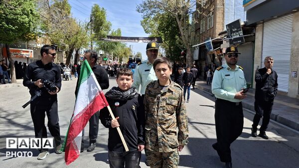 مراسم تشییع پیکر پاک سرهنگ پاسدار شهید حمید محمدی