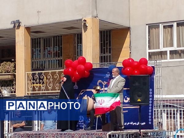 برگزاری جشن جوانه‌ها در دبیرستان حر بن ریاحی