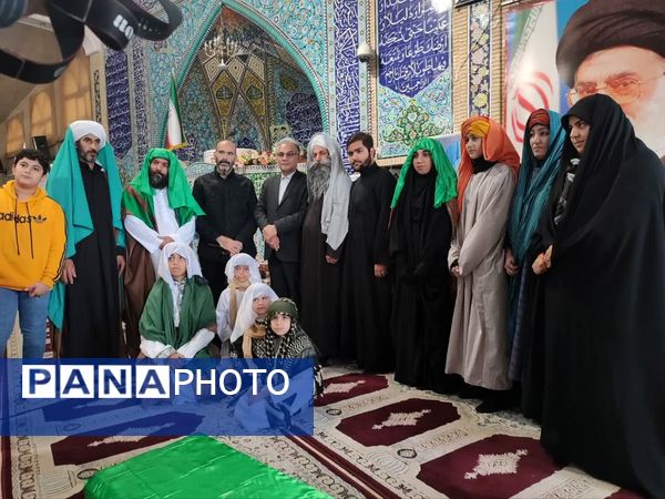 نخستین رژه دختران فاطمی در مینودشت 