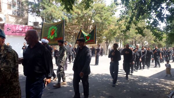 راهپیمایی جاماندگان اربعین حسینی در باخرز 