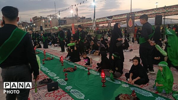 بزرگترین سفره توسل به حضرت رقیه(س) در قم