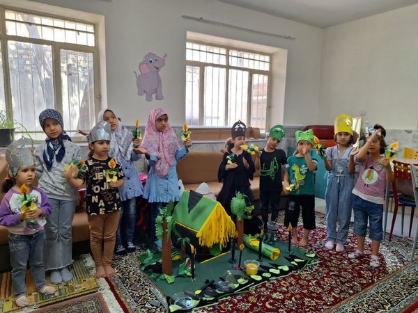 اندر احوالات کودکان کوچک دارالقرآن امام علی(ع) 