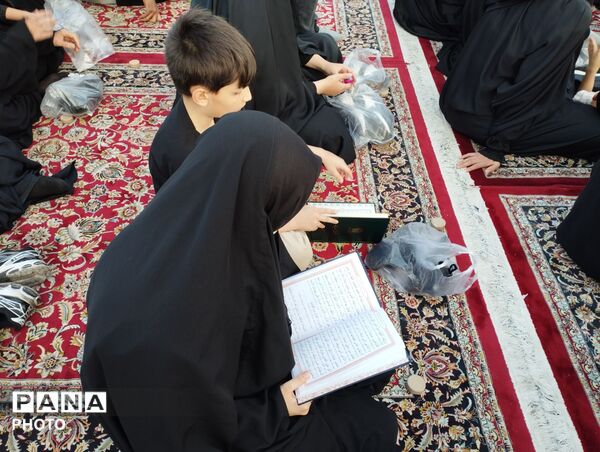 مشهد مقدس در سوگ امام مهربانی ها