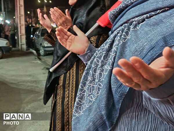 دومین اربعین حضور مردم غیور نیشابور همزمان با دومین سالگرد شهادت شهدای خدمت