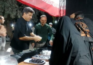 گزارشی از موکب آموزش و پرورش در بم