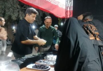 گزارشی از موکب آموزش و پرورش در بم