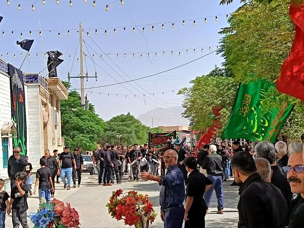 شور حسینی اهالی روستای فدافن