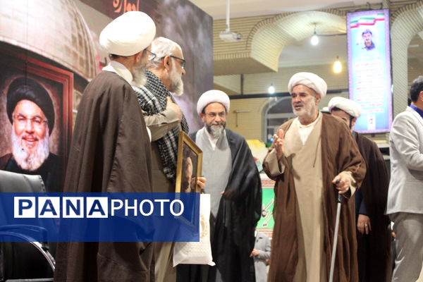 یادواره شهدای مقاومت با حضور دختر سید حسن نصرالله در قم