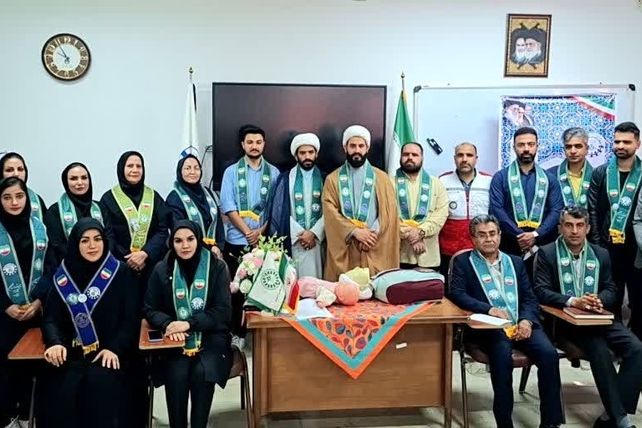 کارگاه امداد و احیای قلبی مربیان جوان در جم