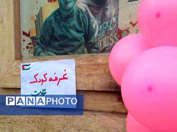 برپایی موکب مقاومت در شهرستان ملارد با شعار فلسطین پاره تن اسلام است 