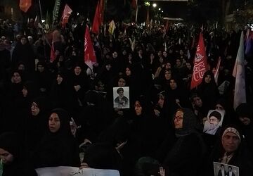 صد و چهل و چهارمین شب از اجتماعات شبانه حسینیه امام خمینی نیشابور
