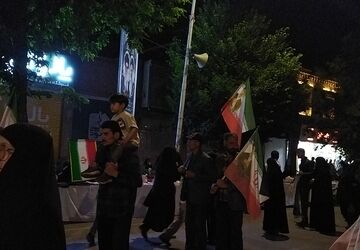هشتاد و پنجمین شب از شب‌های مقاومت نیشابور در قاب پانا 